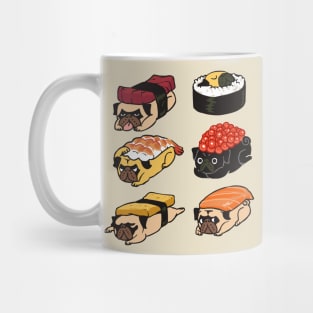 Sushi Pug Mug